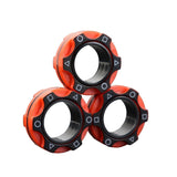 Magnetic Finger Rings Fidget Spinner Toy Anti-Stress Anxiety Relief My Store 